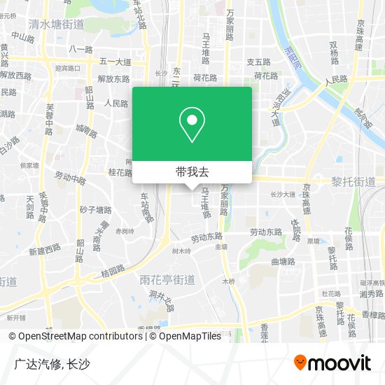 广达汽修地图