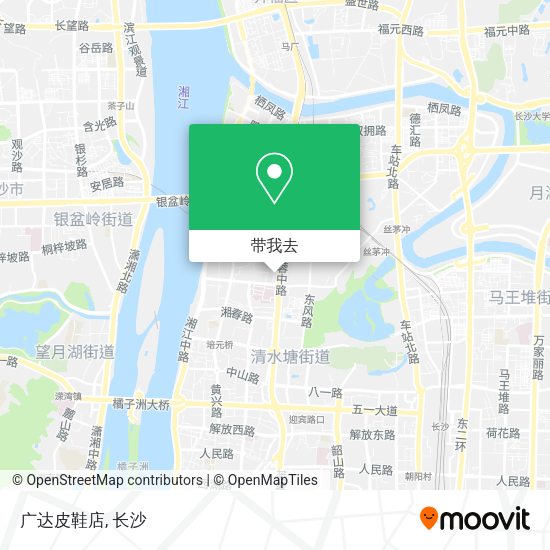 广达皮鞋店地图