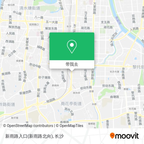 新雨路入口(新雨路北向)地图