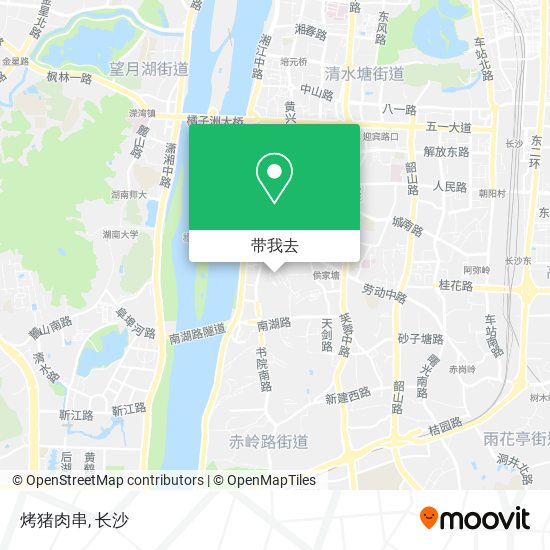 烤猪肉串地图