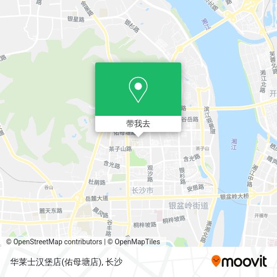 华莱士汉堡店(佑母塘店)地图