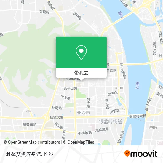 雅馨艾灸养身馆地图