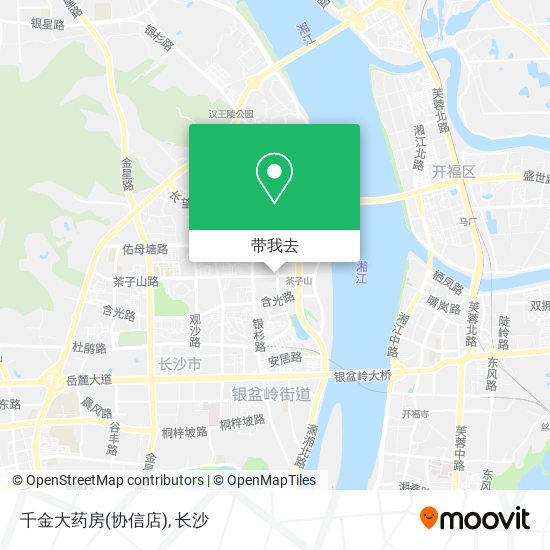 千金大药房(协信店)地图