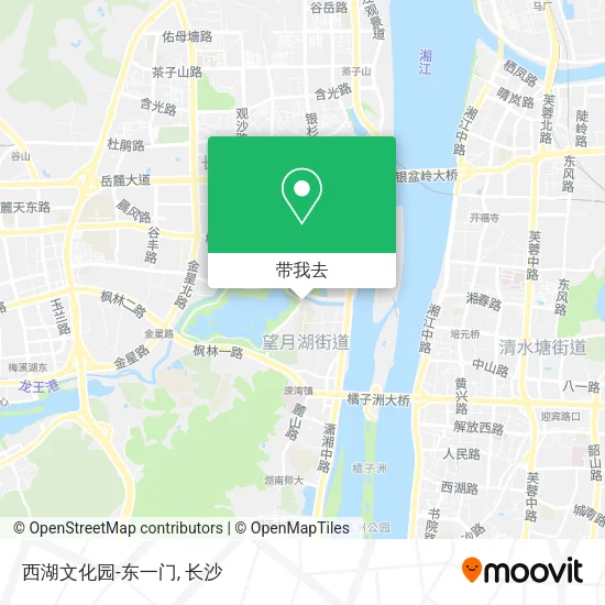 西湖文化园-东一门地图