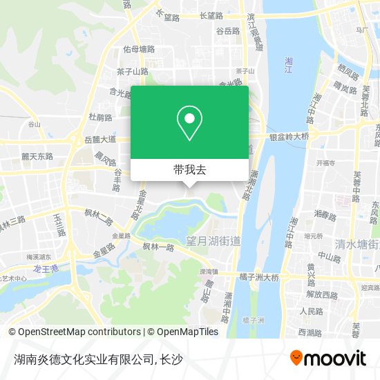 湖南炎德文化实业有限公司地图