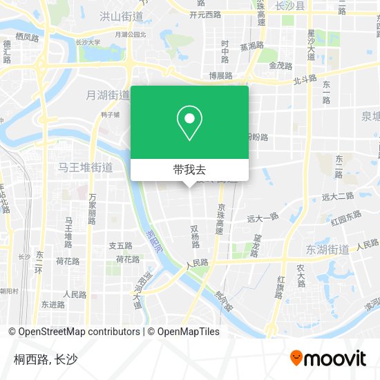 桐西路地图