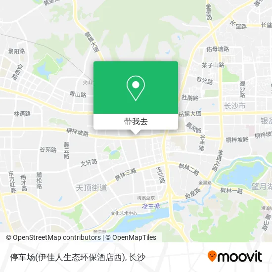 停车场(伊佳人生态环保酒店西)地图