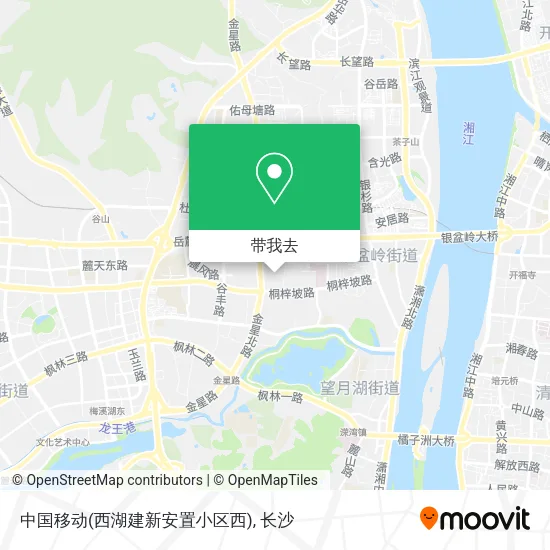 中国移动(西湖建新安置小区西)地图