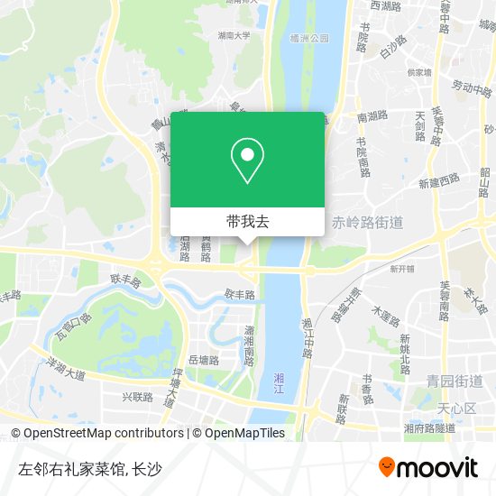 左邻右礼家菜馆地图