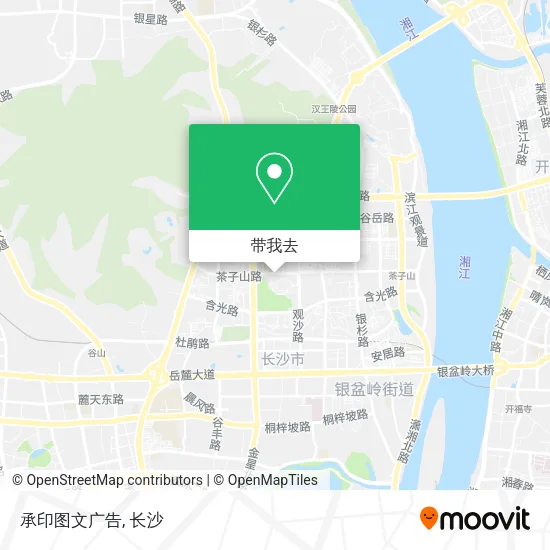 承印图文广告地图