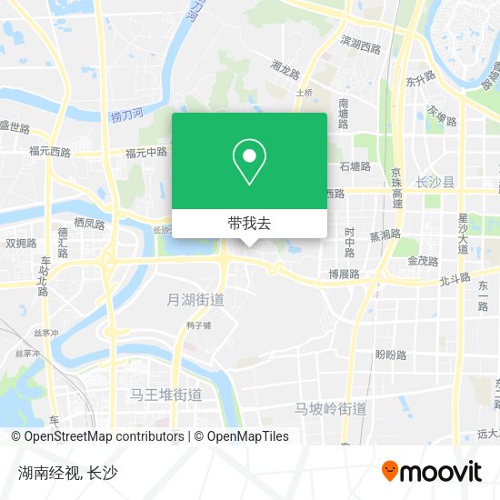 湖南经视地图