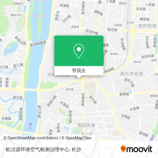 欧洁源环保空气检测治理中心地图