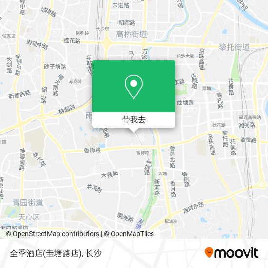 全季酒店(圭塘路店)地图