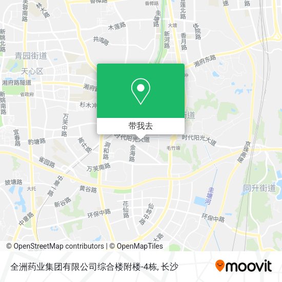 全洲药业集团有限公司综合楼附楼-4栋地图