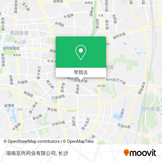 湖南至尚药业有限公司地图
