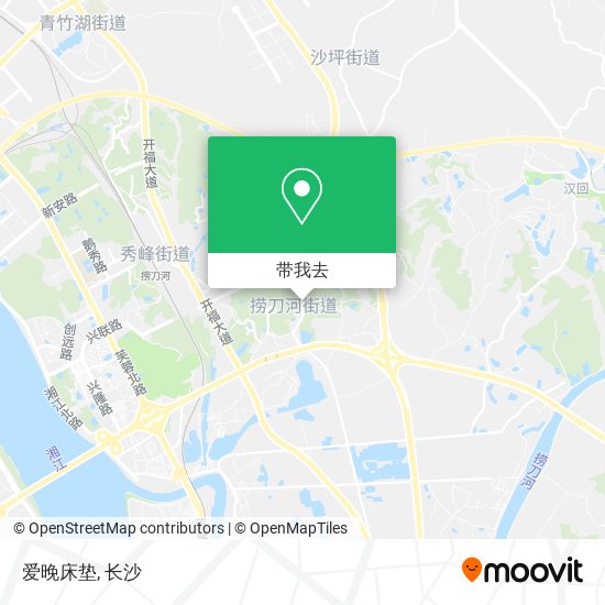 爱晚床垫地图