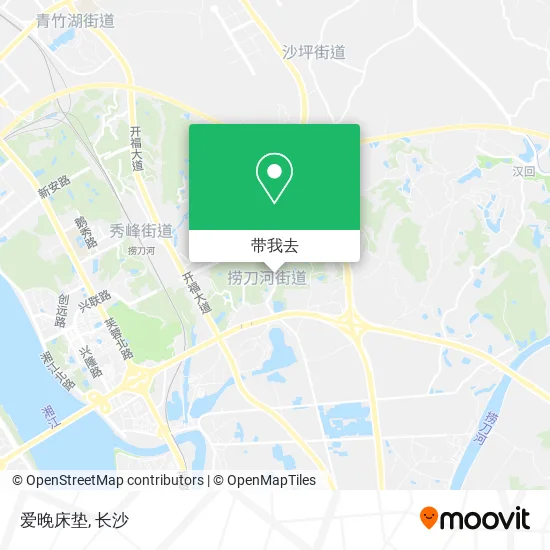 爱晚床垫地图