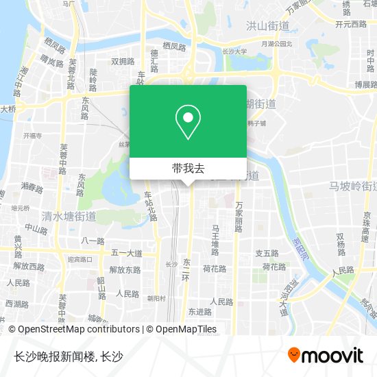 长沙晚报新闻楼地图
