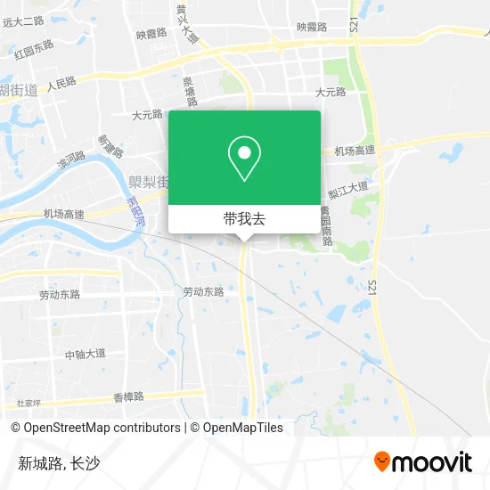 新城路地图