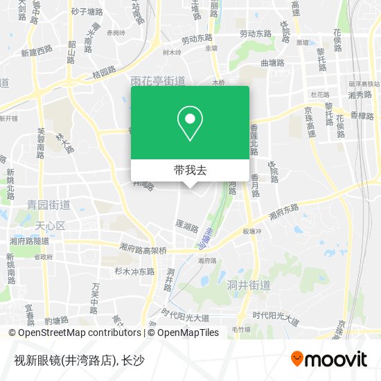 视新眼镜(井湾路店)地图