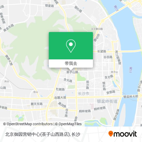 北京御园营销中心(茶子山西路店)地图