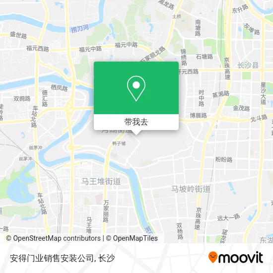 安得门业销售安装公司地图
