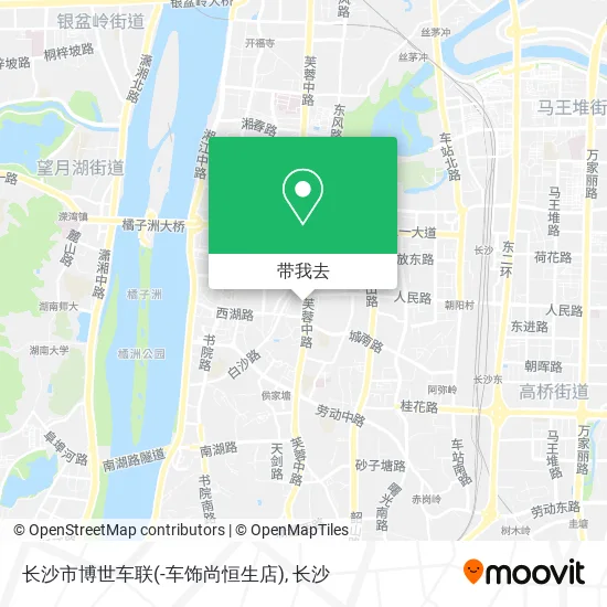 长沙市博世车联(-车饰尚恒生店)地图