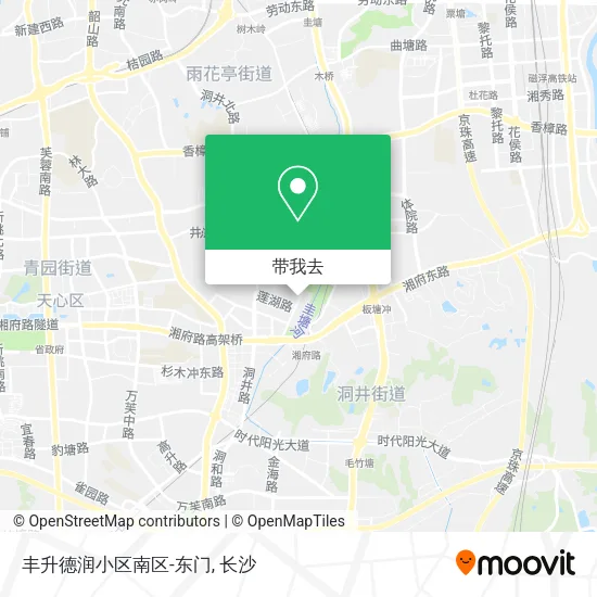 丰升德润小区南区-东门地图