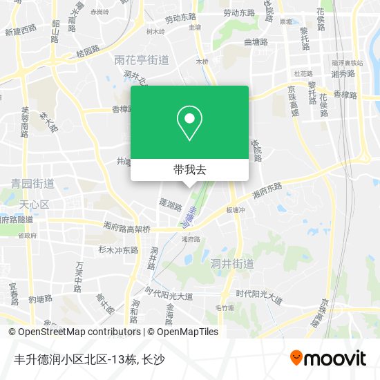 丰升德润小区北区-13栋地图