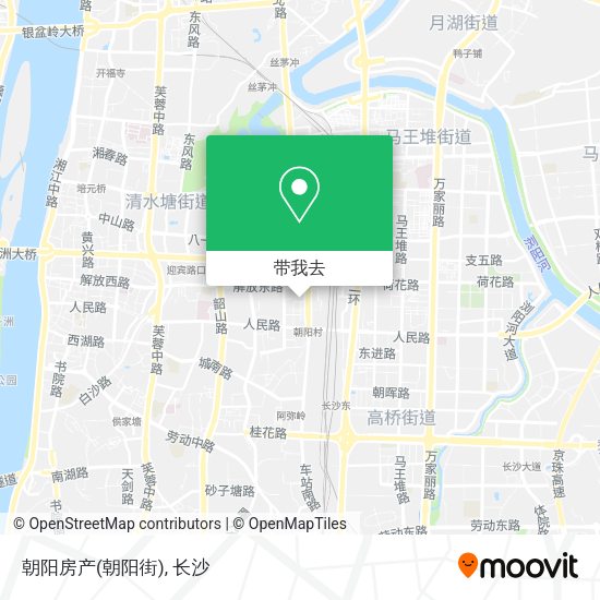 朝阳房产(朝阳街)地图