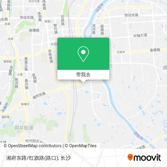 湘府东路/红旗路(路口)地图