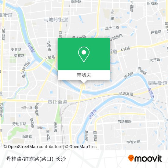 丹桂路/红旗路(路口)地图