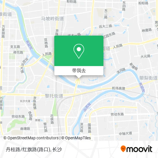 丹桂路/红旗路(路口)地图