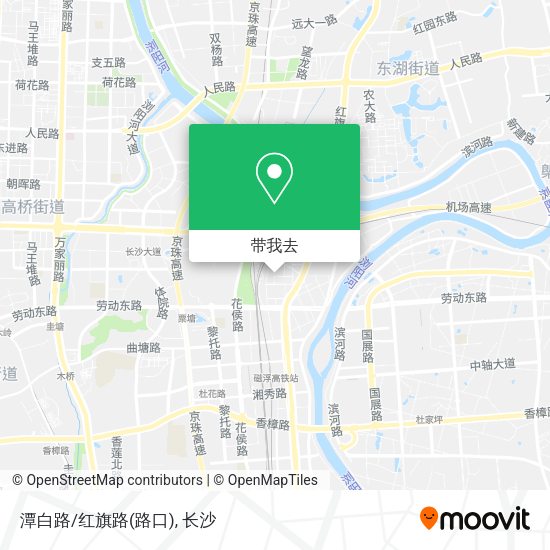 潭白路/红旗路(路口)地图