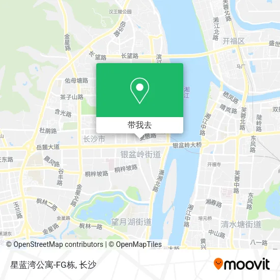 星蓝湾公寓-FG栋地图