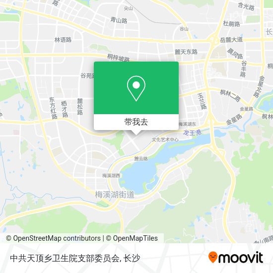中共天顶乡卫生院支部委员会地图