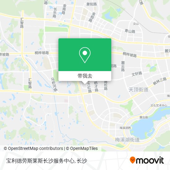 宝利德劳斯莱斯长沙服务中心地图