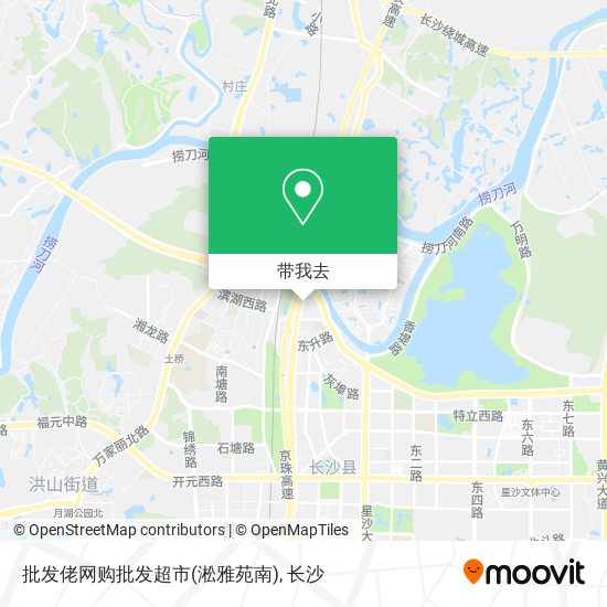 批发佬网购批发超市(淞雅苑南)地图