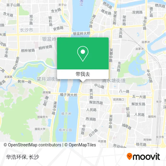 华浩环保地图