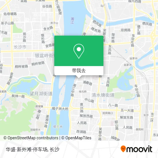 华盛·新外滩-停车场地图