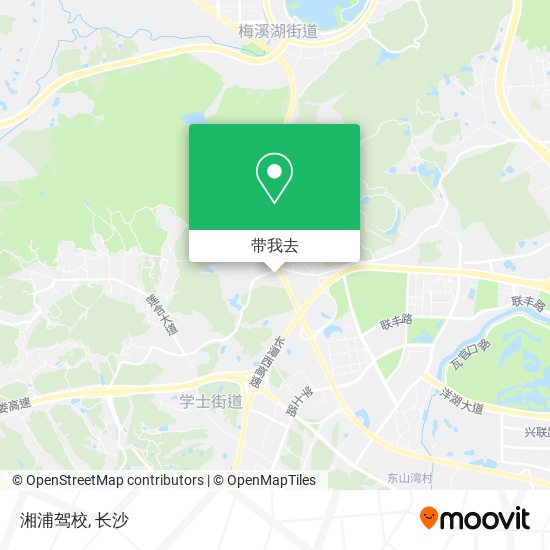 湘浦驾校地图