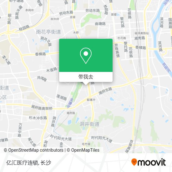亿汇医疗连锁地图