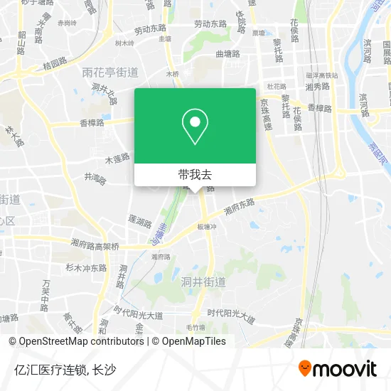 亿汇医疗连锁地图