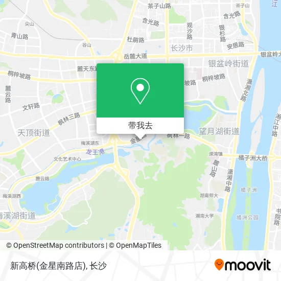 新高桥(金星南路店)地图