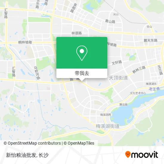 新怡粮油批发地图