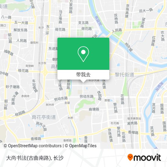大尚书法(古曲南路)地图