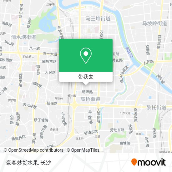 豪客炒货水果地图