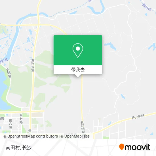 南田村地图