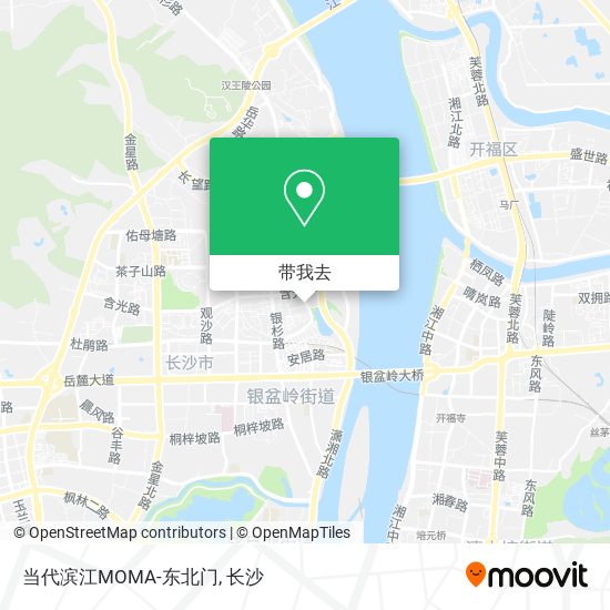 当代滨江MOMA-东北门地图