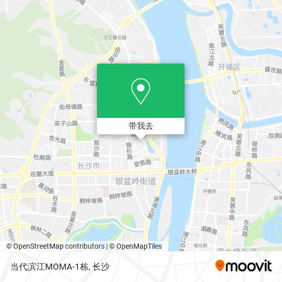 当代滨江MOMA-1栋地图